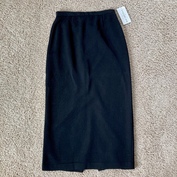 *New* Black Suit Skirt by Villager - 8P - Picture 1 of 9